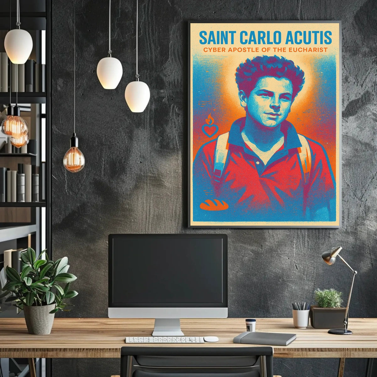 Saint Carlo Acutis Cyber Apostle Of Poster