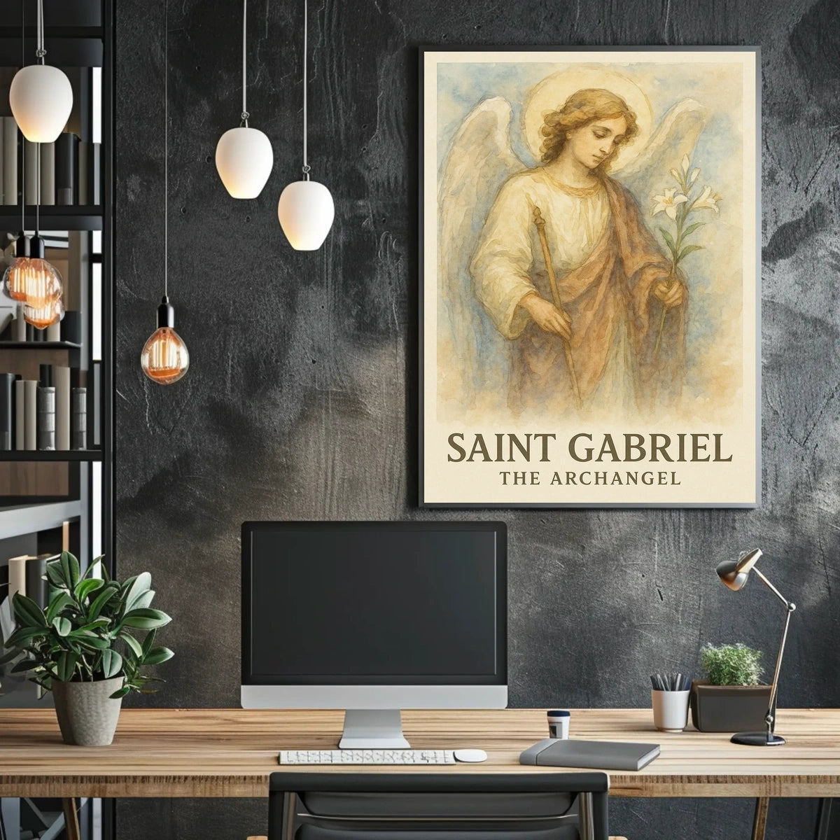 Saint Gabriel the Archangel Poster