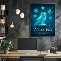 Arctic Fox Spirit of the Northern Wilderness Poster