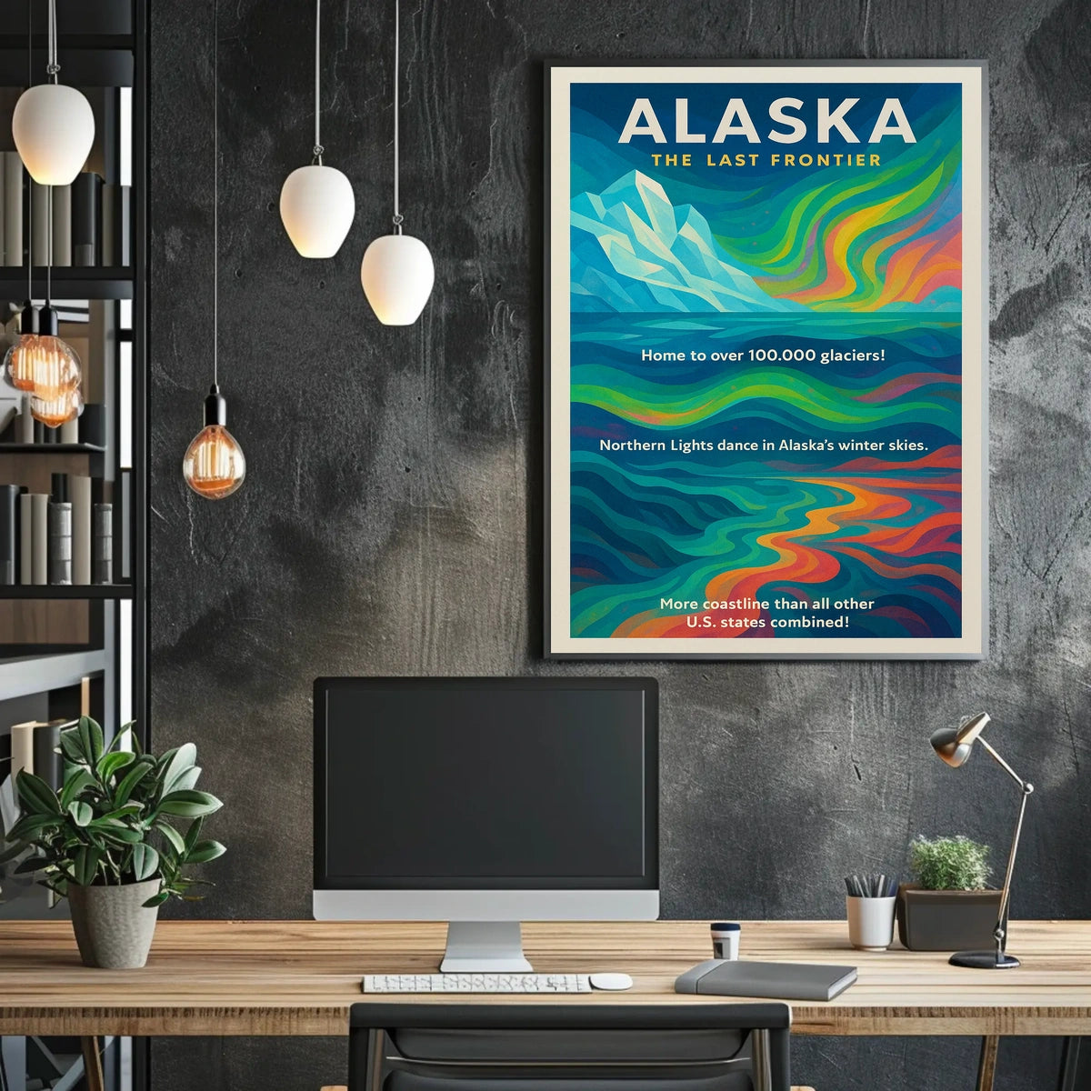 Alaska The Last Frontier Poster