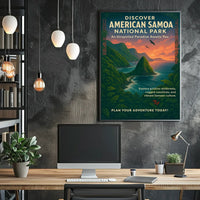 Discover American Samoa National Park Adventure Poster