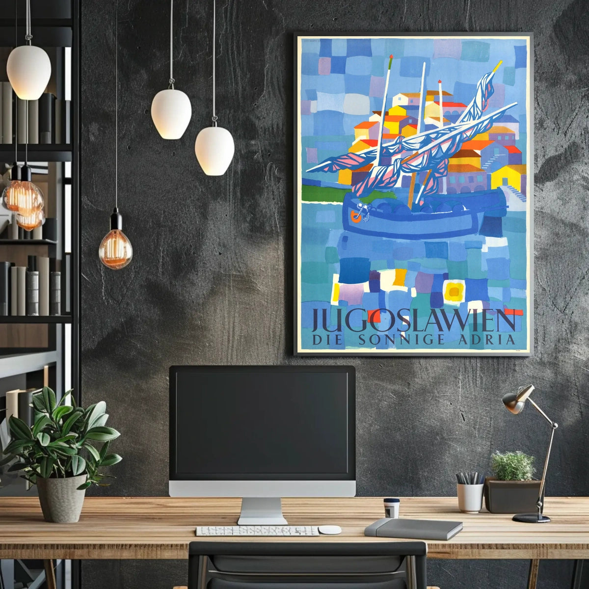 Jugoslawien Die Sonnige Adria Poster