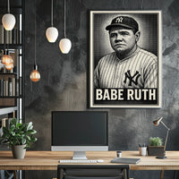 Babe Ruth Baseball Legend Poster