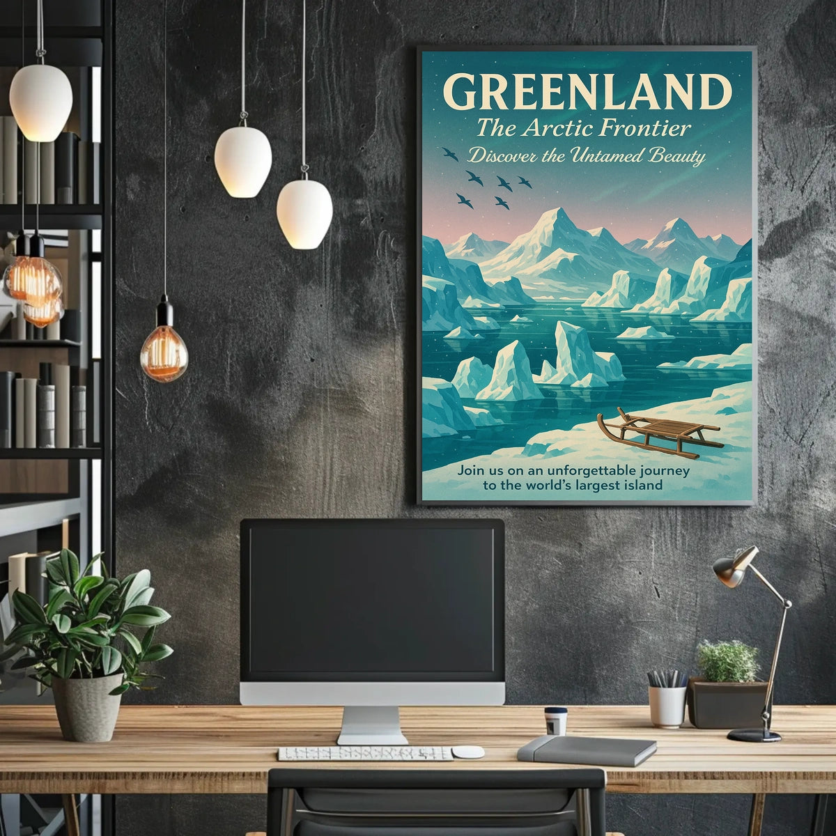 Greenland The Arctic Frontier Poster