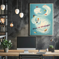 Winter Adventures in Germany Poster PosterGoat