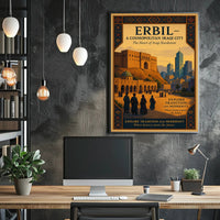 Erbil A Cosmopolitan Iraqi City Poster PosterGoat
