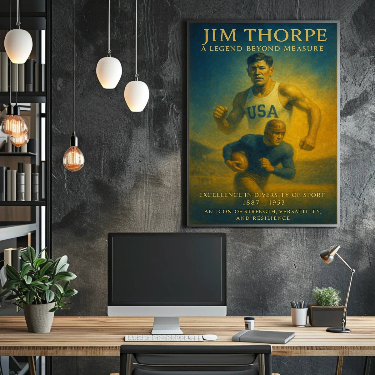 Jim Thorpe A Legend Beyond Measure Poster