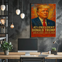 Donald Trump 47Th President Poster