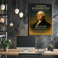 George Washington First President Poster PosterGoat