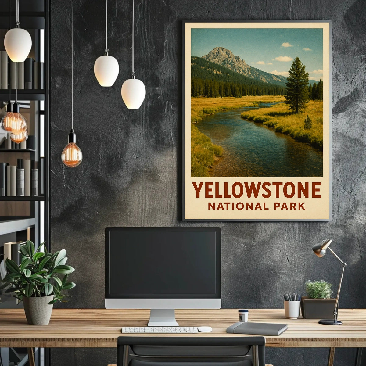Yellowstone National Park Poster