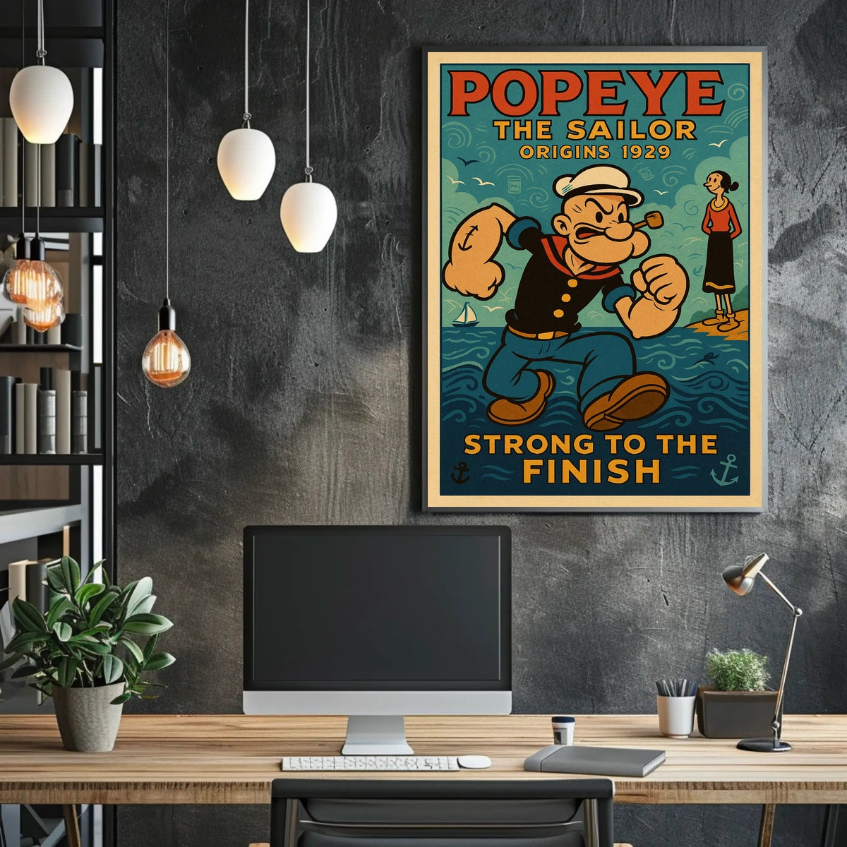 Popeye 1929 Art Poster POP-236