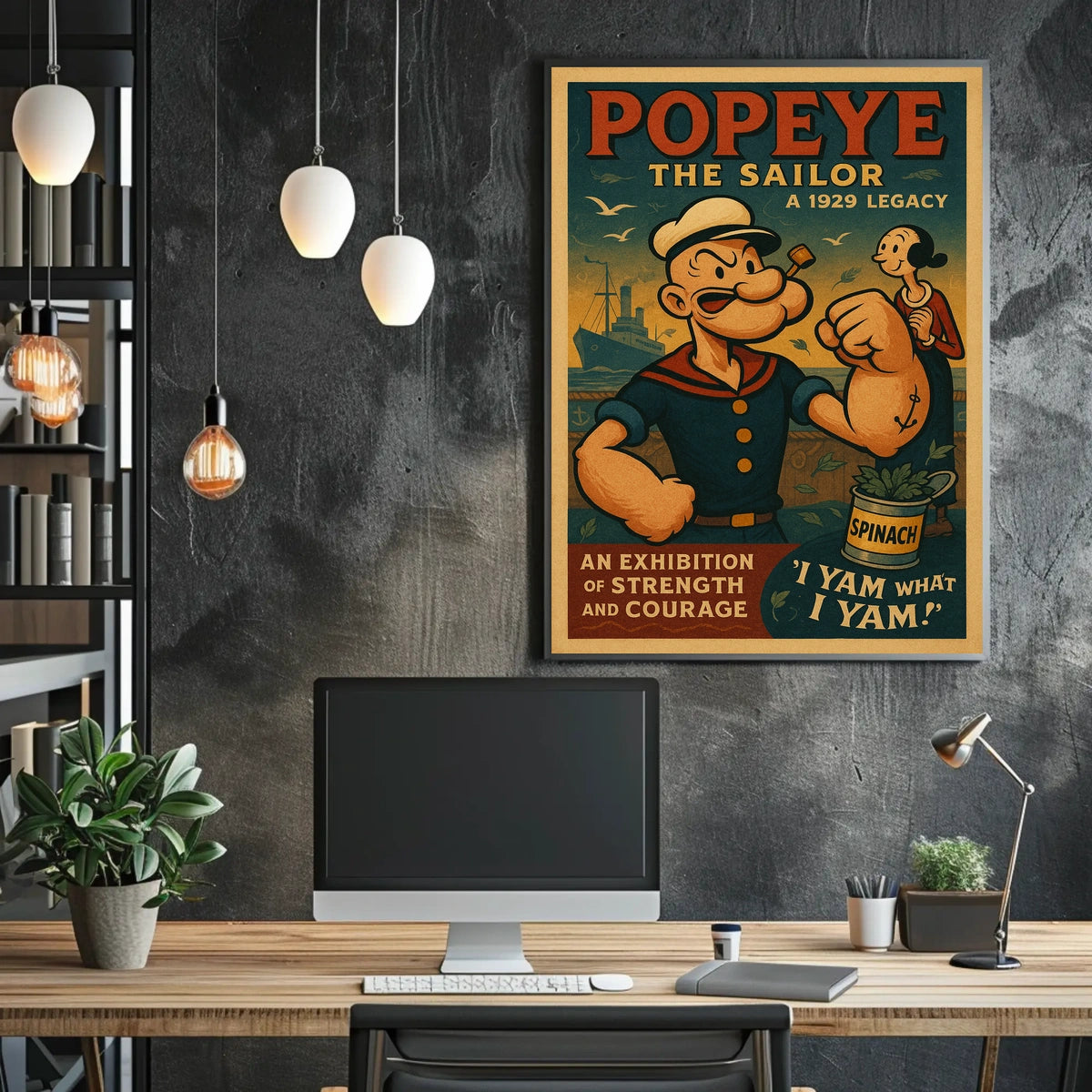 Popeye 1929 Art Poster POP-159