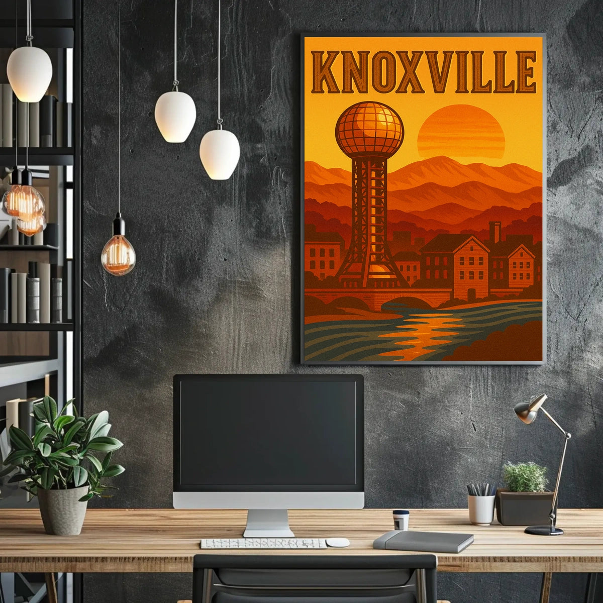 Knoxville Sunset Poster