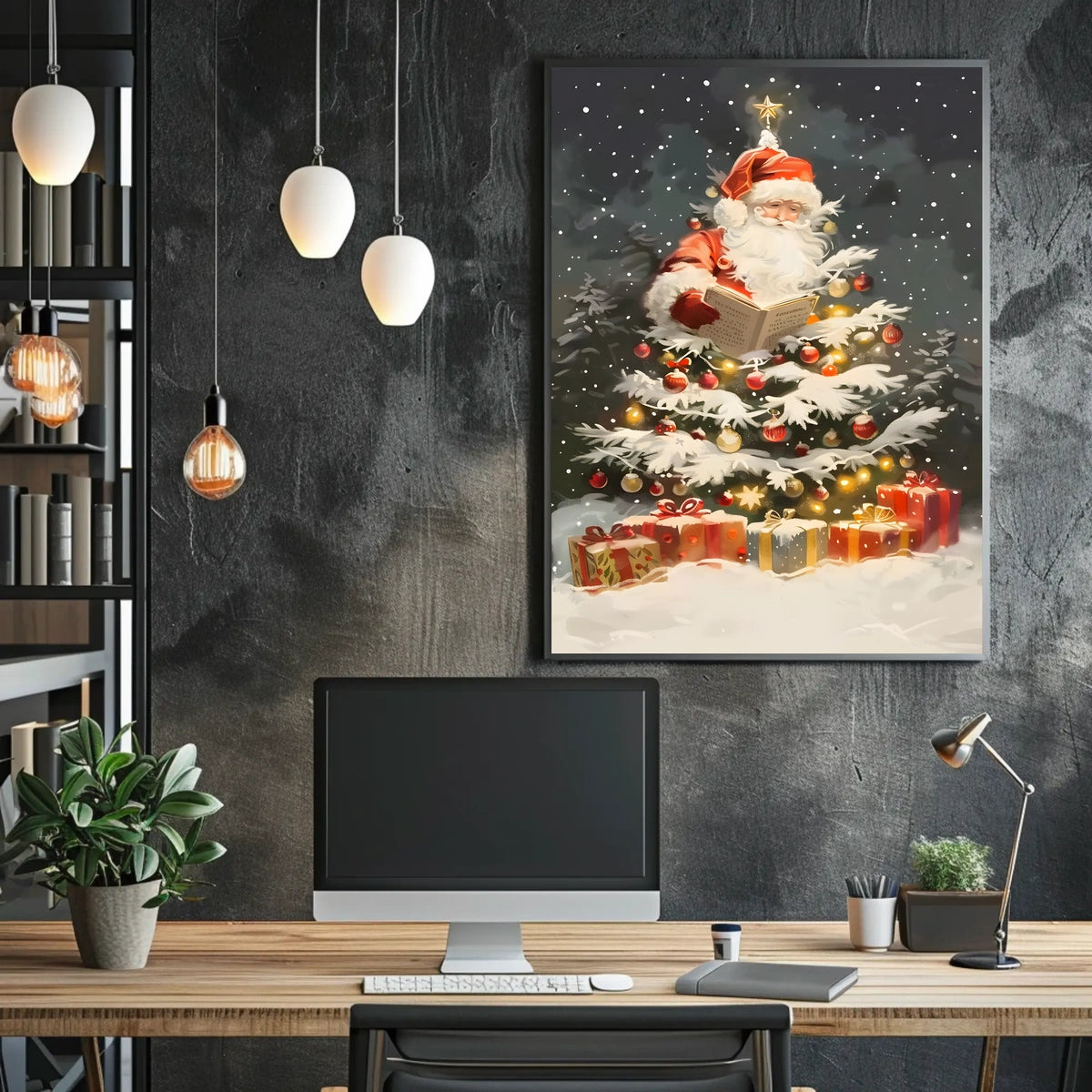 Santas Christmas Magic Poster