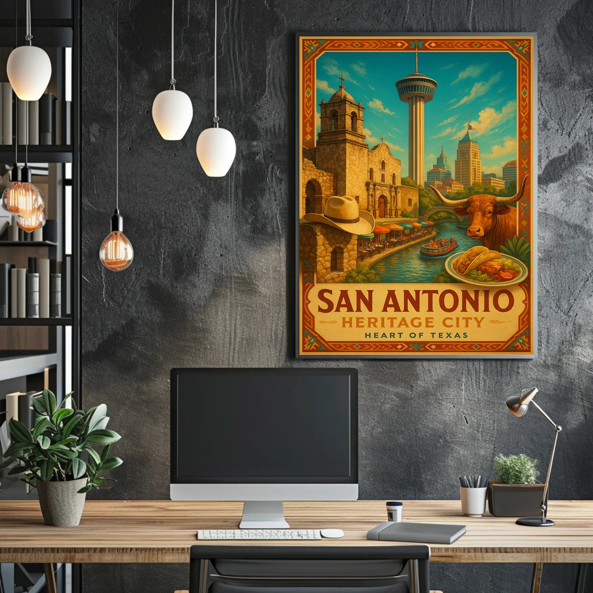San Antonio: Heritage City Poster