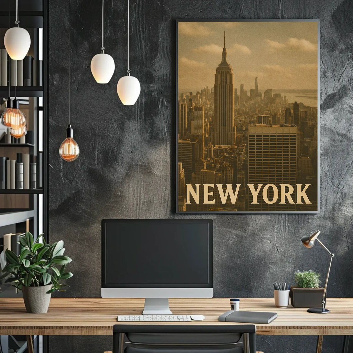 New York City Skyline Poster