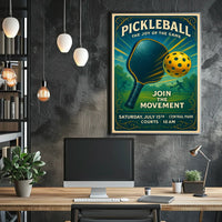 Pickleball The Joy of the Game Poster
