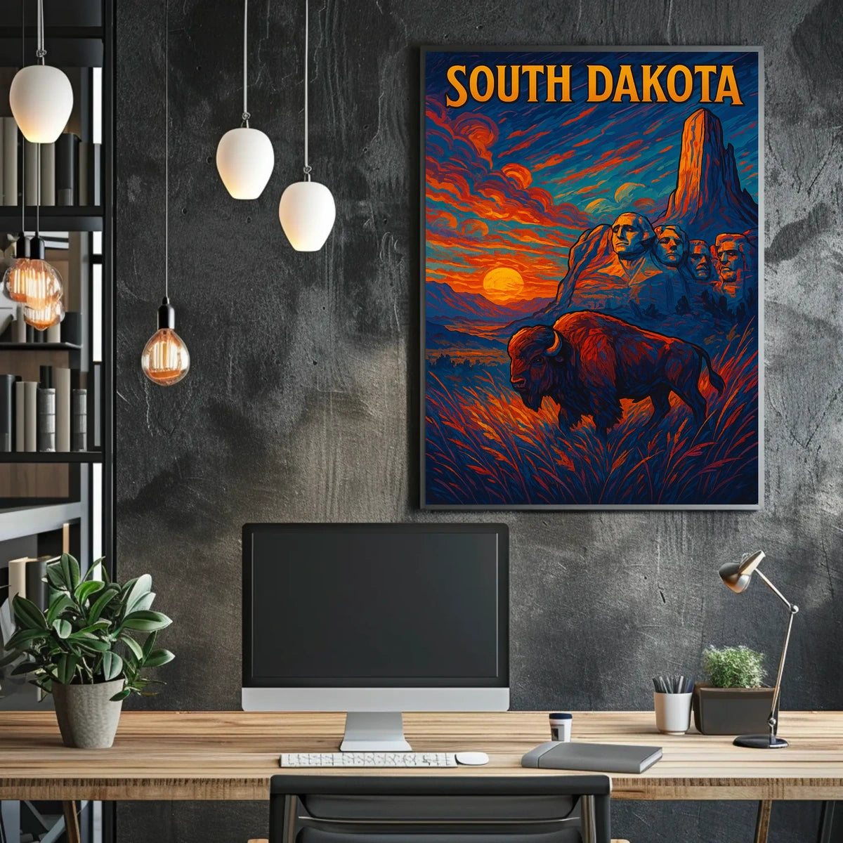 South Dakota Scenic Poster