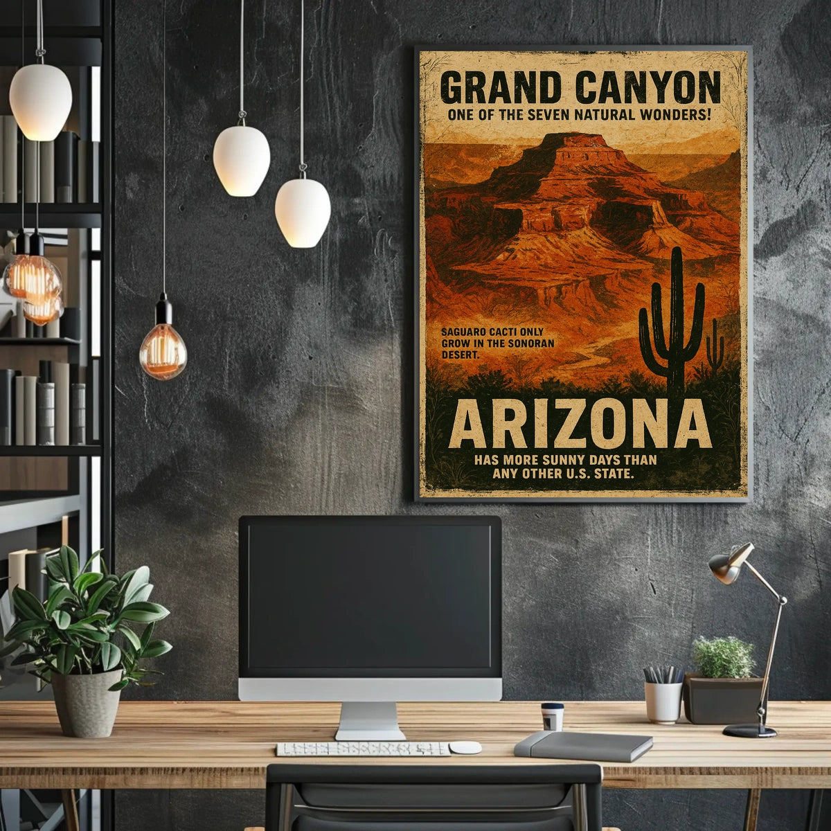 Grand Canyon Natural Wonder of Arizona Poster