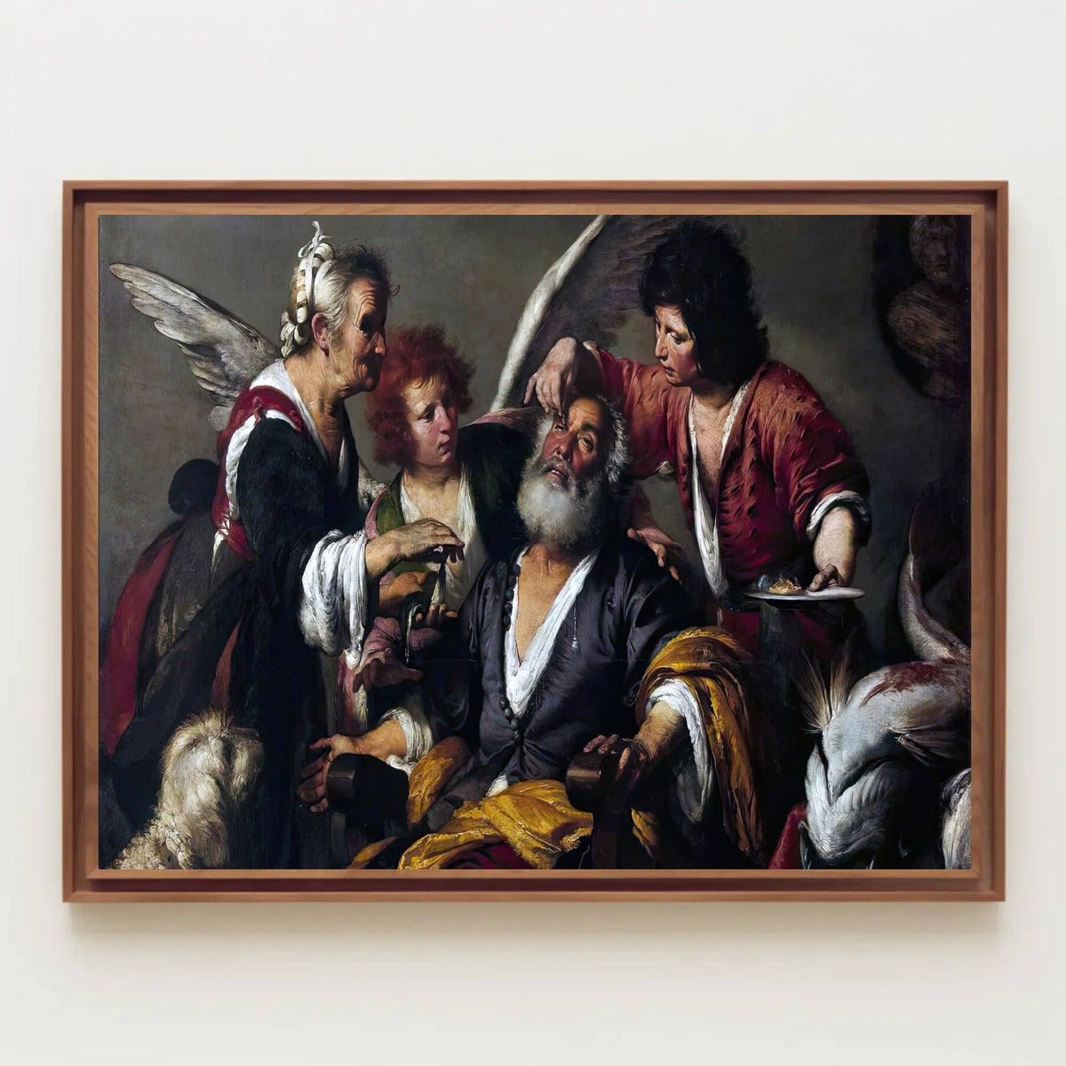 Baroque Healing Scene Art Historical or Presidential Poster