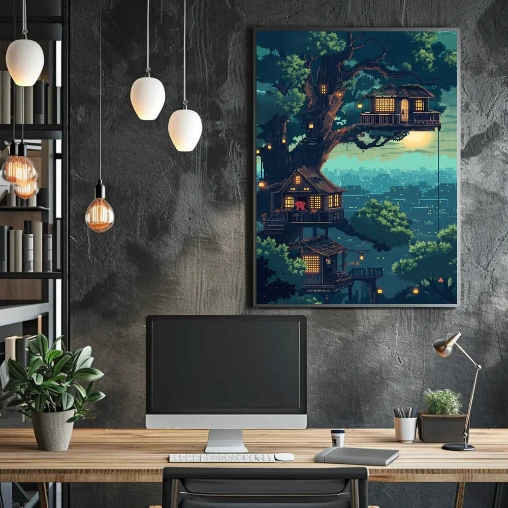 Abstract Modern Art Design Poster