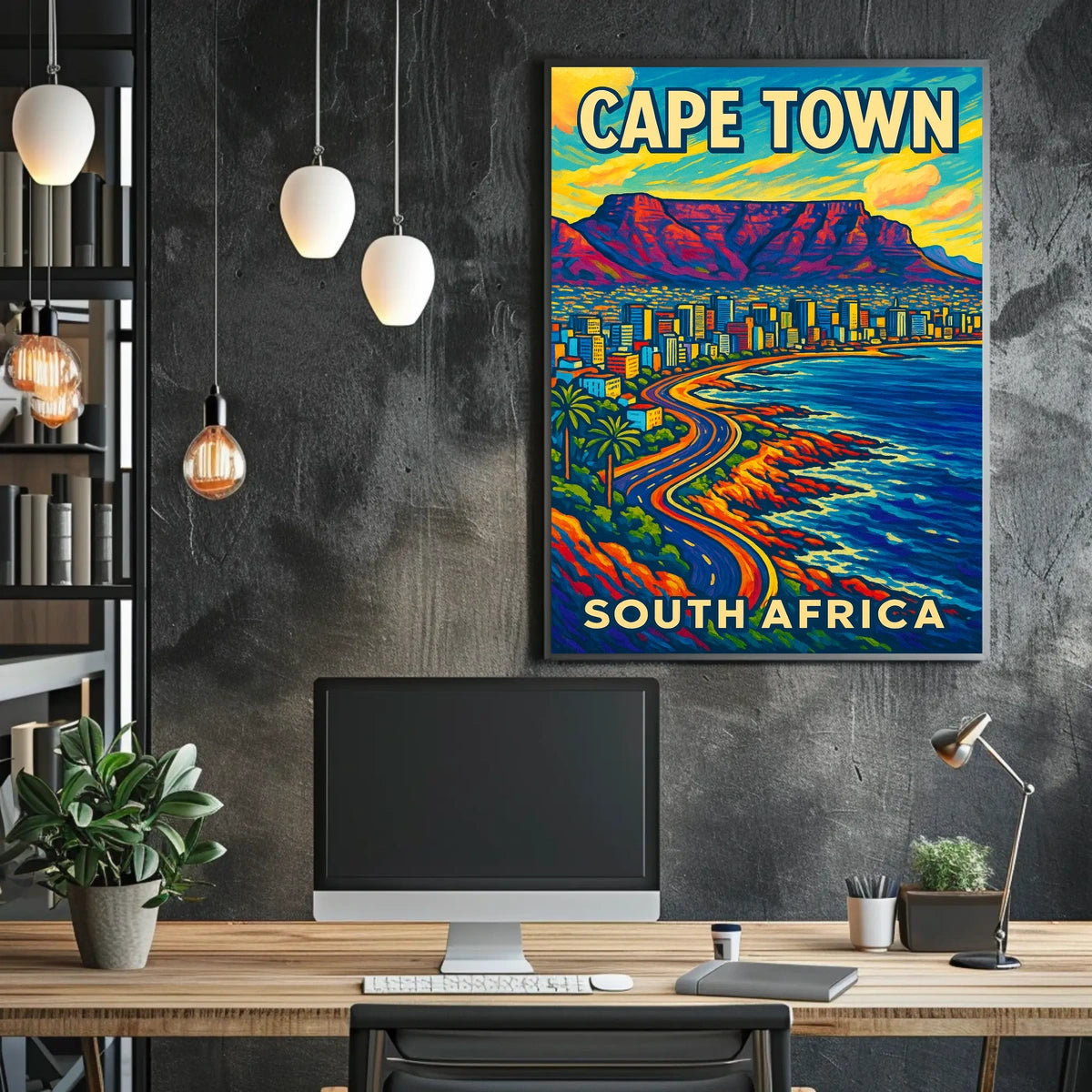 Cape Town South Africa Poster