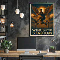 Wings of the Stadium Poster