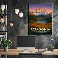 Patagonia The Edge of the World Poster