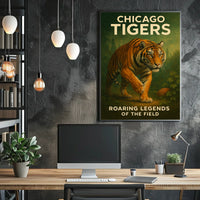 Chicago Tigers Roaring Legends Poster