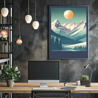 Mountain Serenity Poster