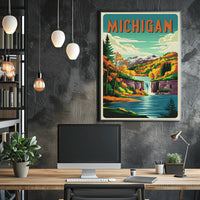 Michigan's Scenic Beauty Poster