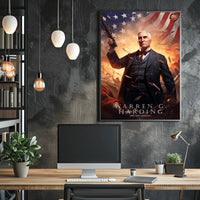 Warren G. Harding Commemorative Poster