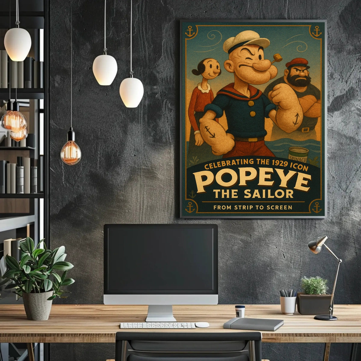 Popeye 1929 Art Poster POP-75
