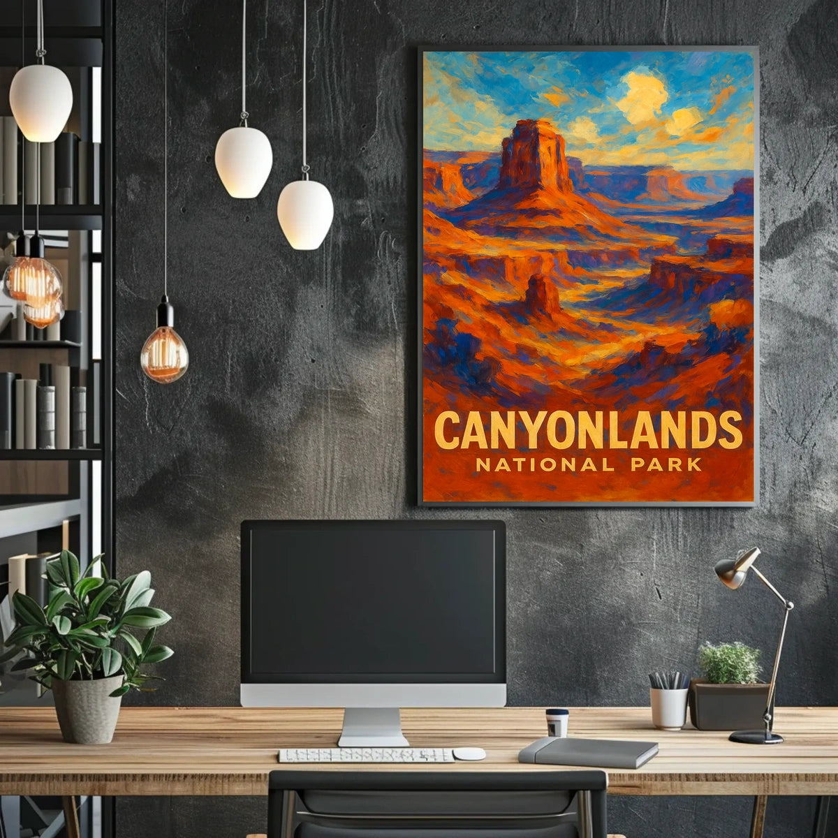 Canyonlands National Park Poster Wall Art Landscape