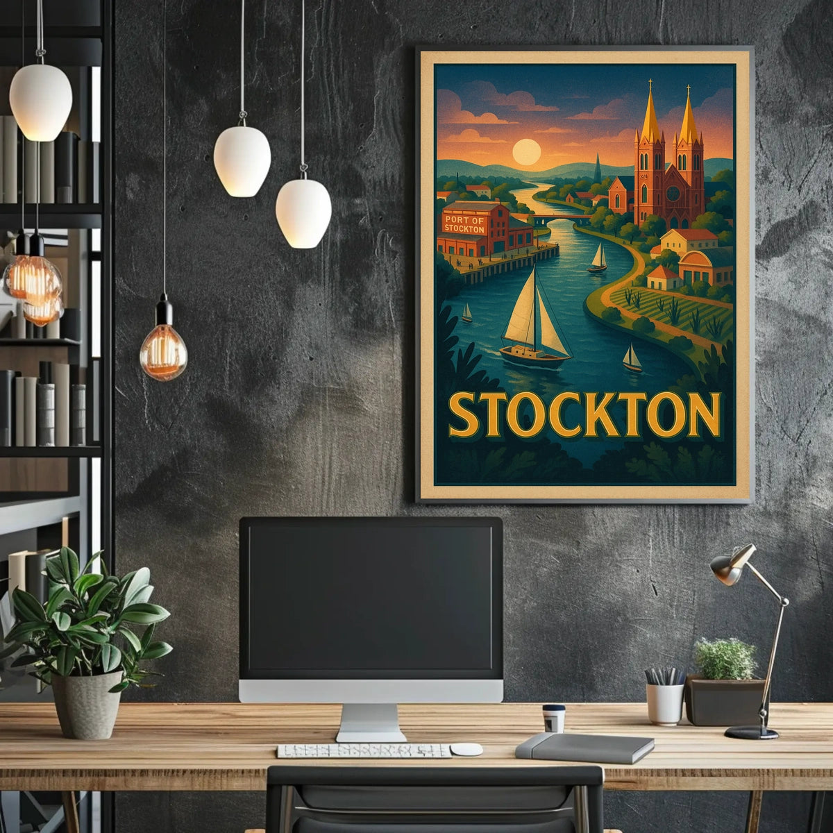 Stockton Scenic Poster