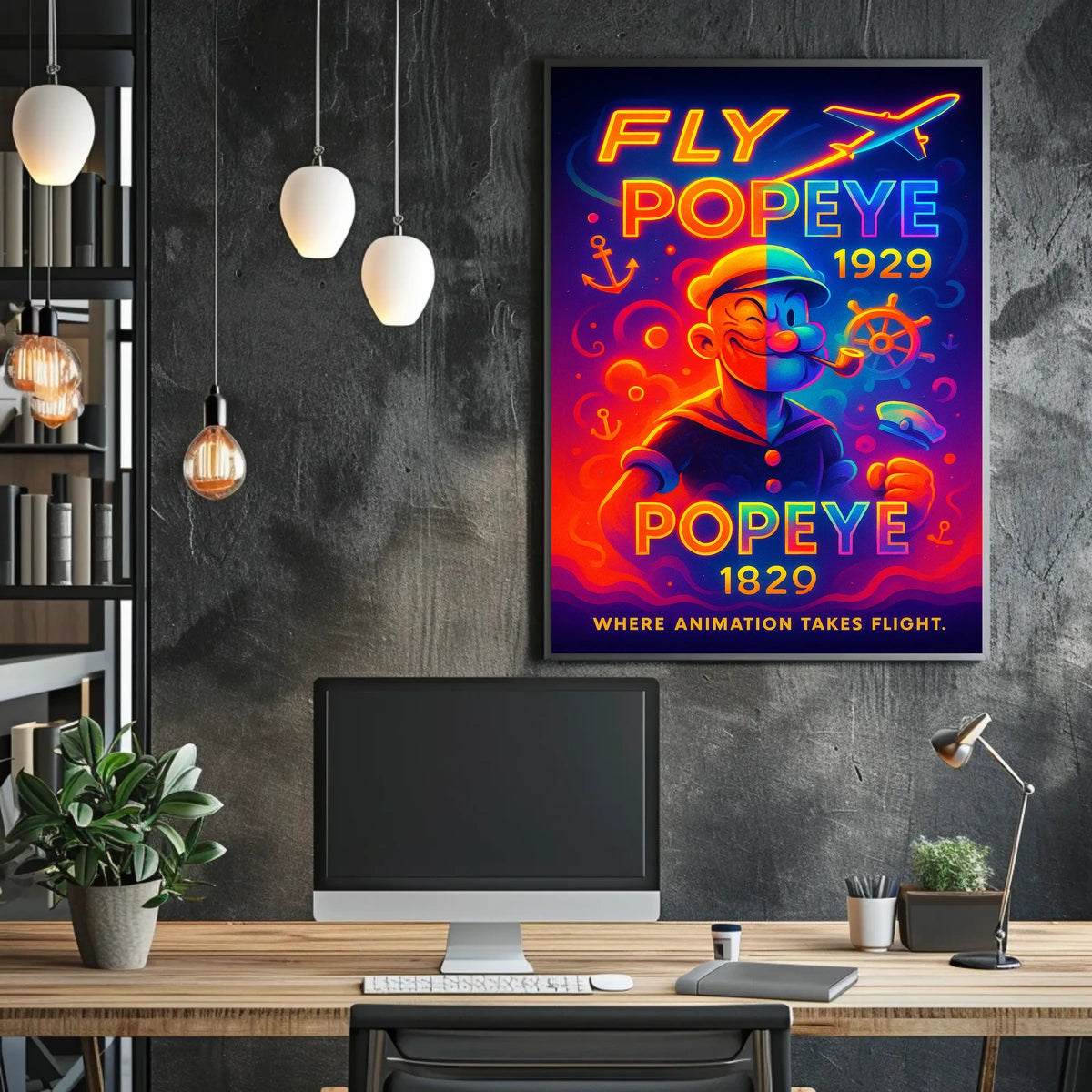 Popeye 1929 Art Poster POP-158