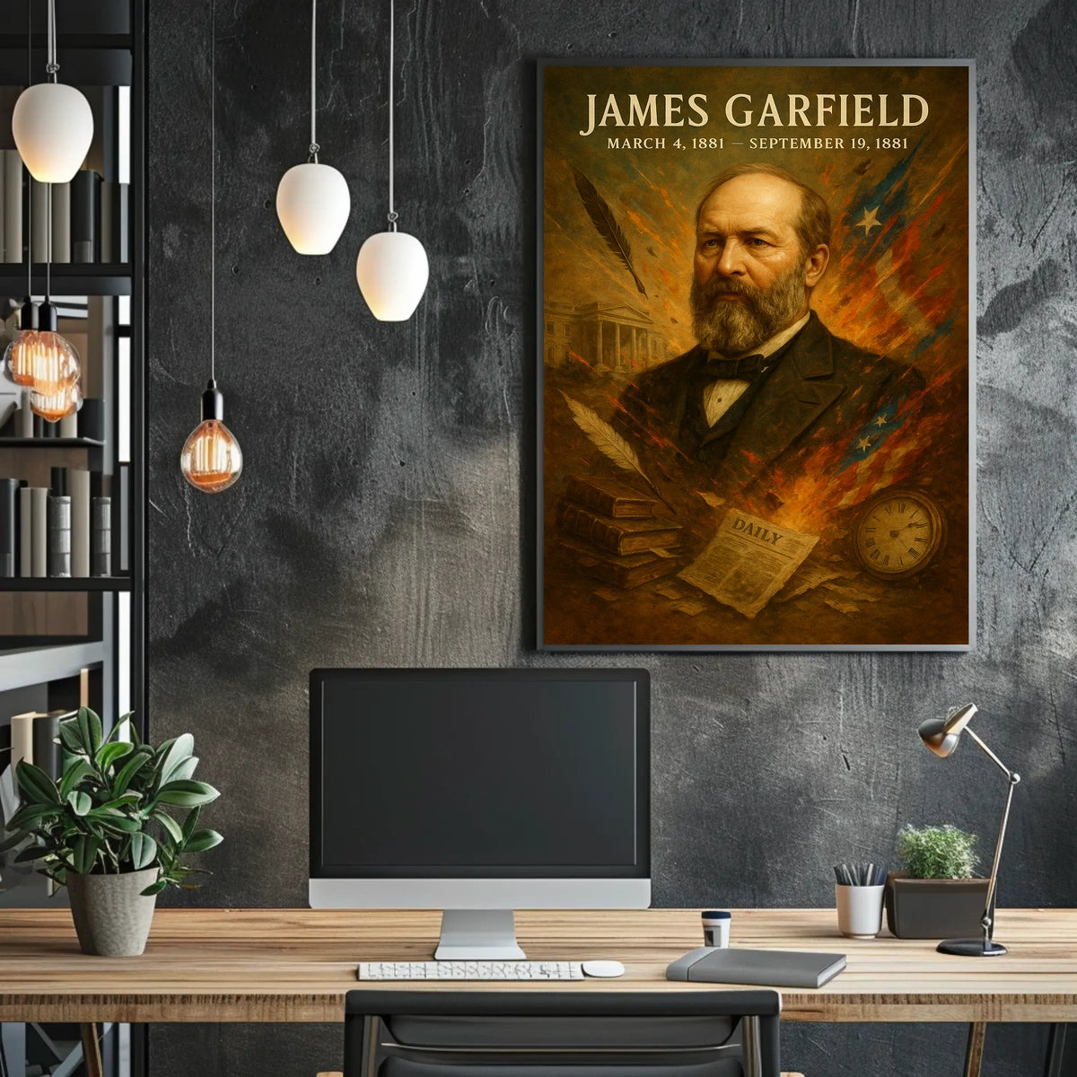 James Garfield A Presidential Tribute Poster