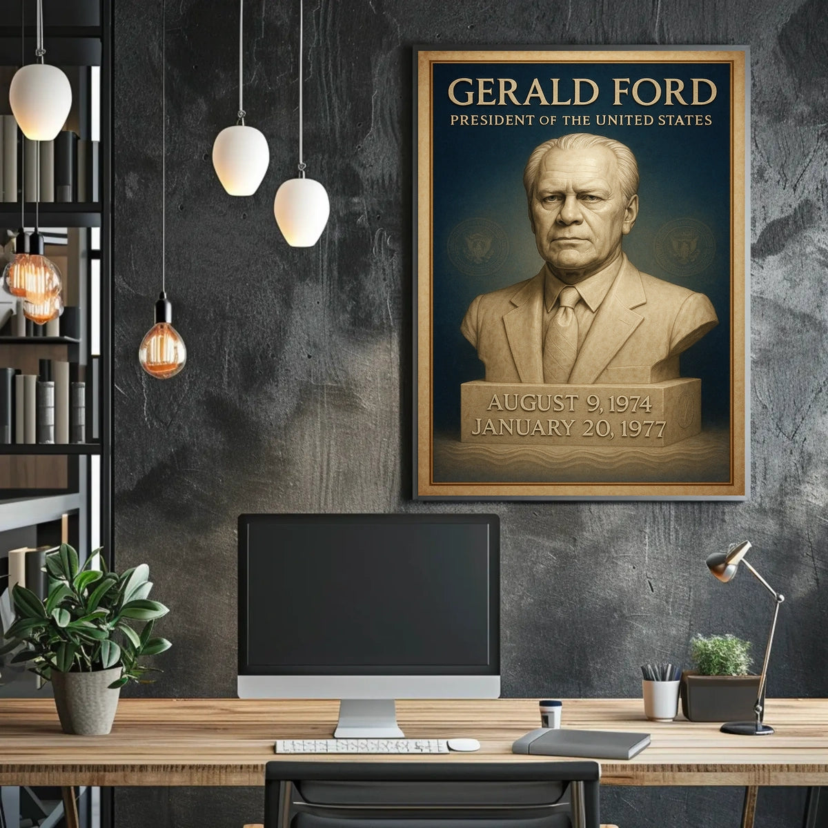 Gerald Ford President of the United States Poster
