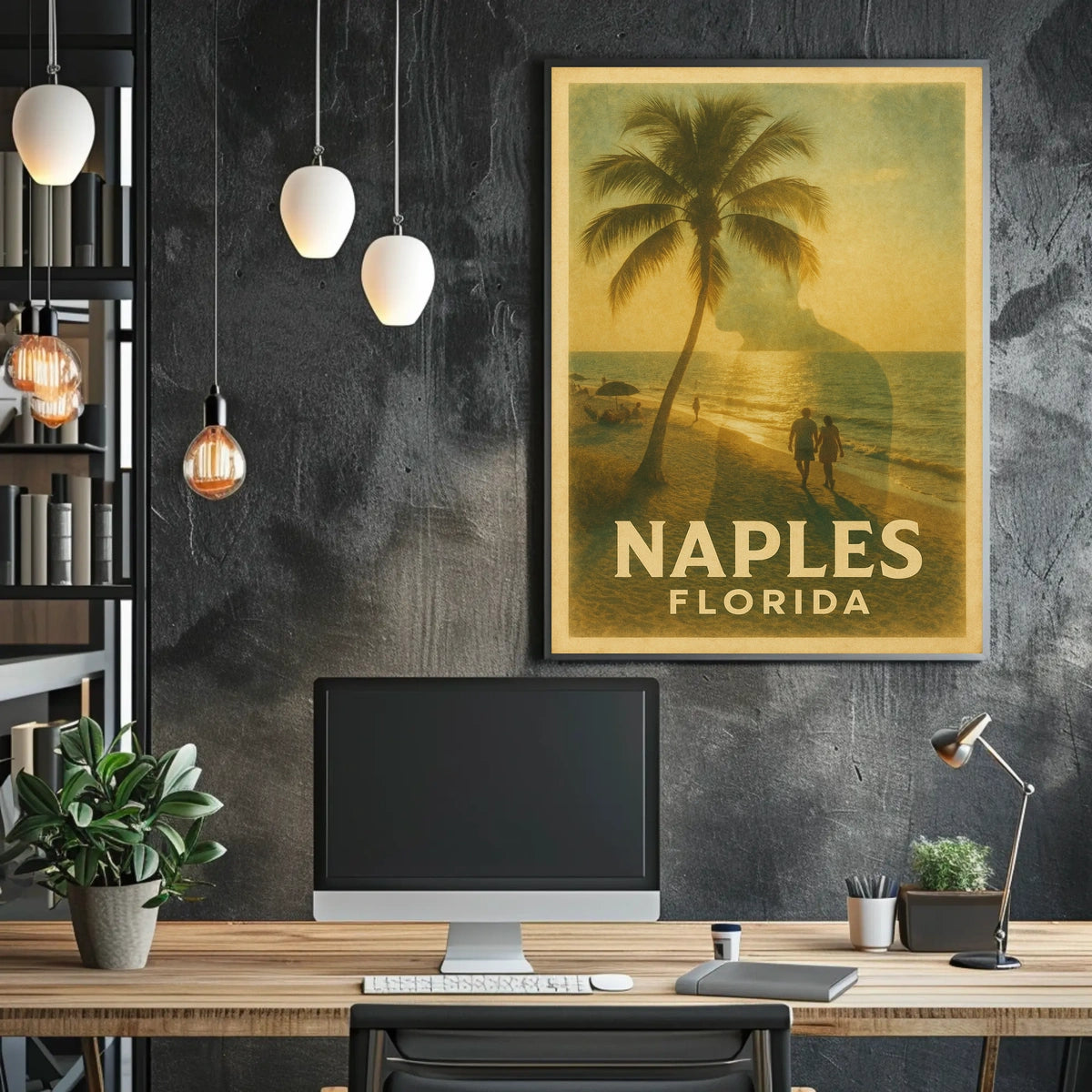 Naples, Florida A Tropical Escape Poster