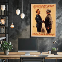 Unity in Labor Poster PosterGoat