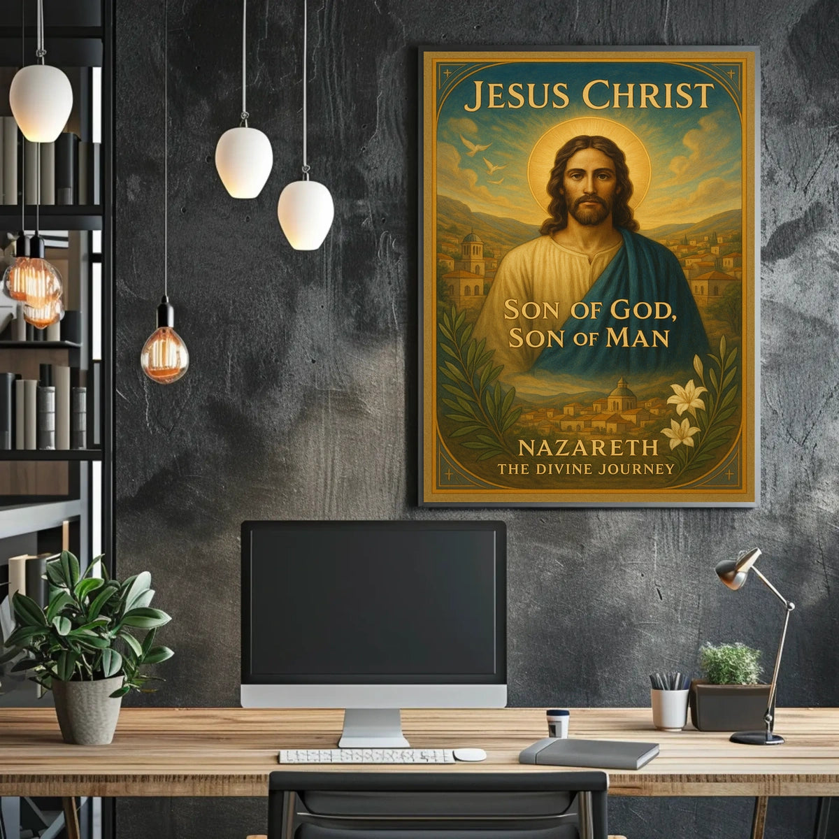 Jesus Christ The Divine Journey Poster