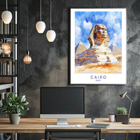 Majestic Cairo Poster PosterGoat