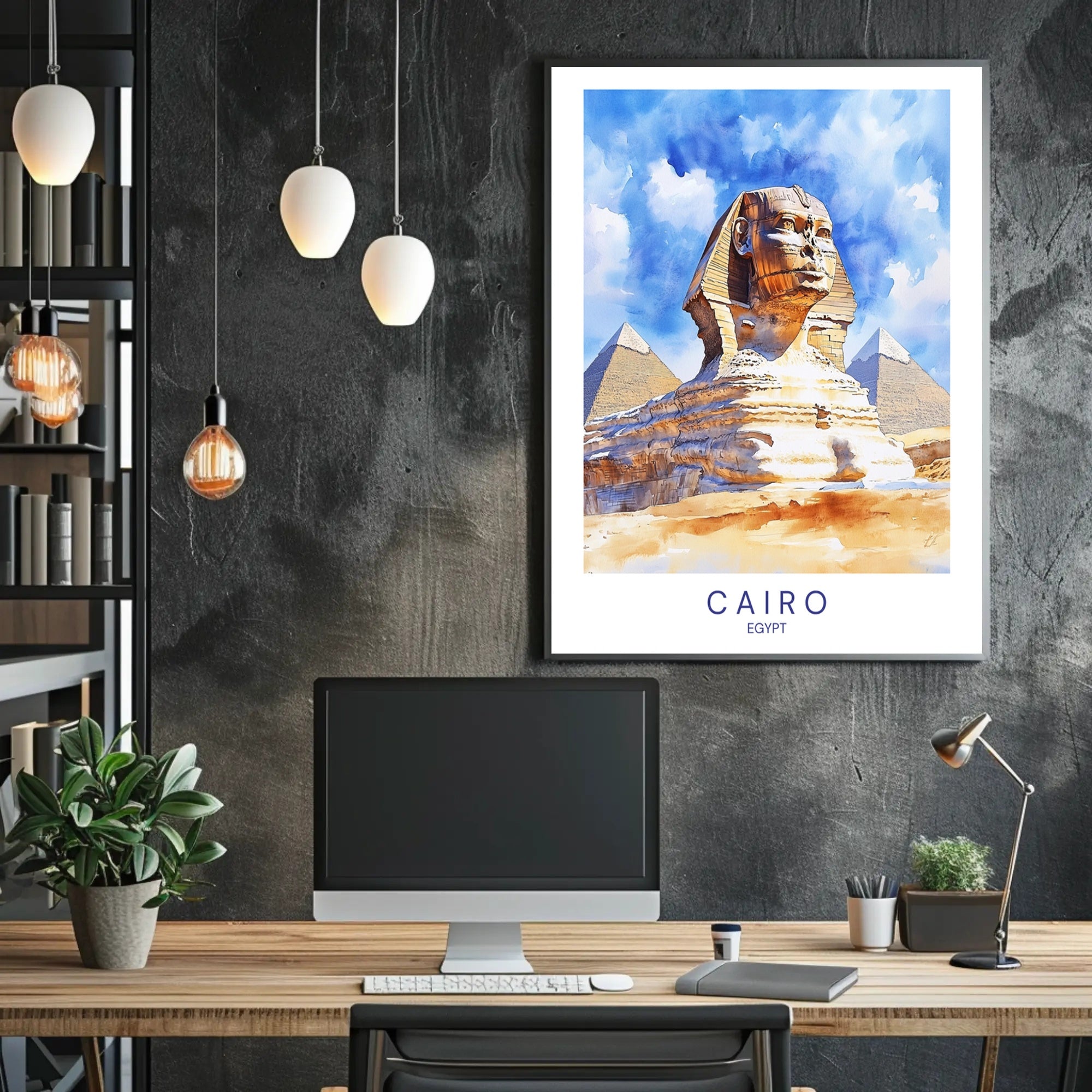 Majestic Cairo Poster PosterGoat