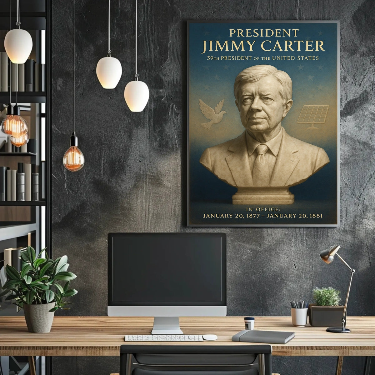 Jimmy Carter 39th President Poster