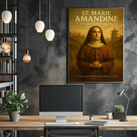 St. Marie Amandine In the Heart of Faith and Fire Poster