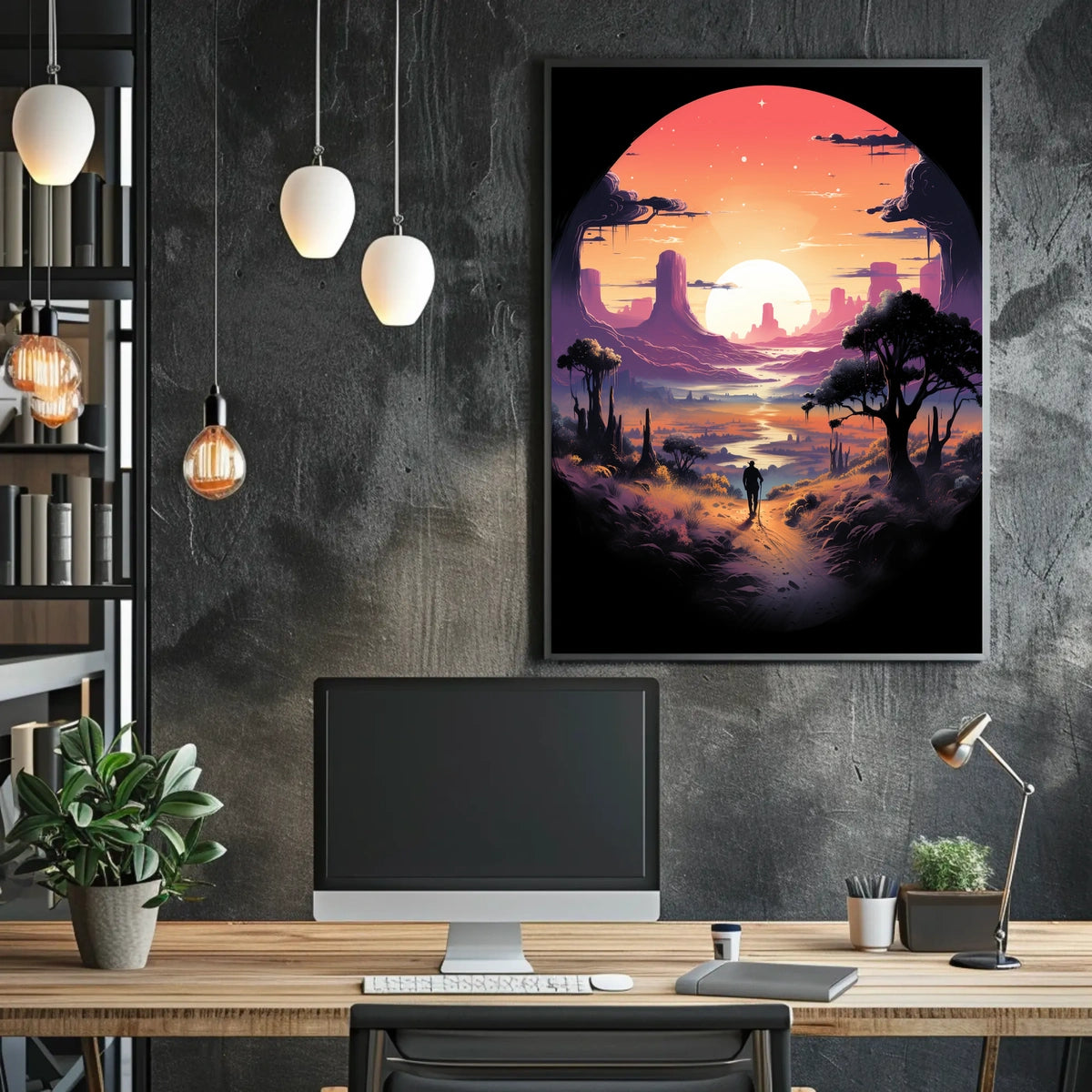 Journey Through The Desert Poster