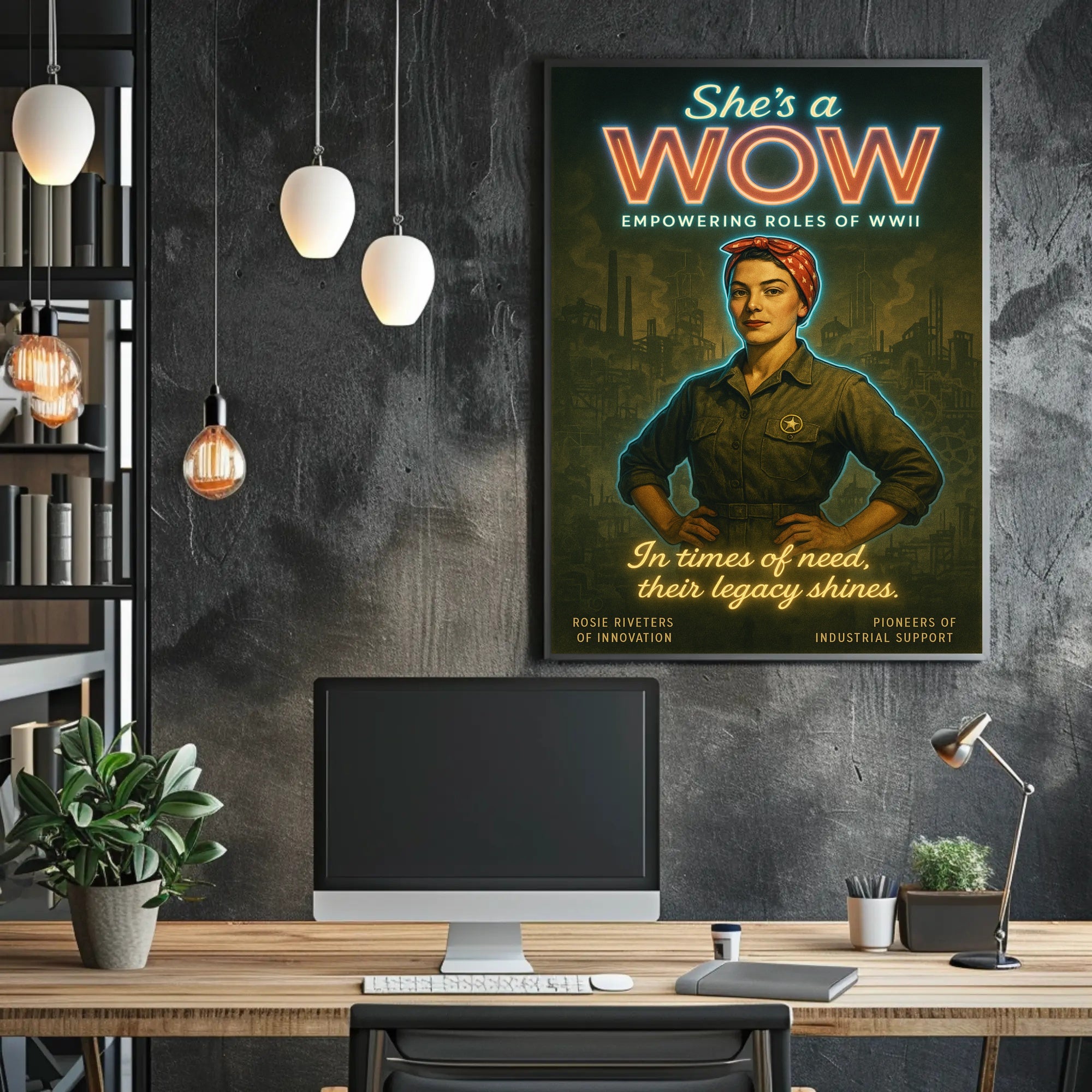 Rosie the Riveter: Symbol of Empowerment Poster