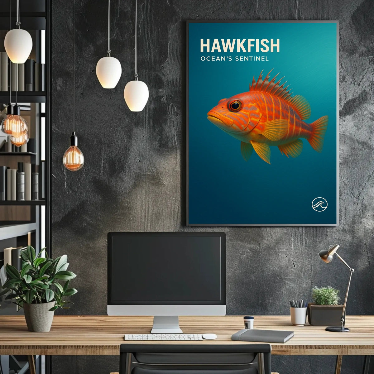 Hawkfish OceanS Sentinel Poster