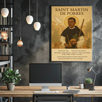 Saint Martin de Porres Spiritual Heritage Poster
