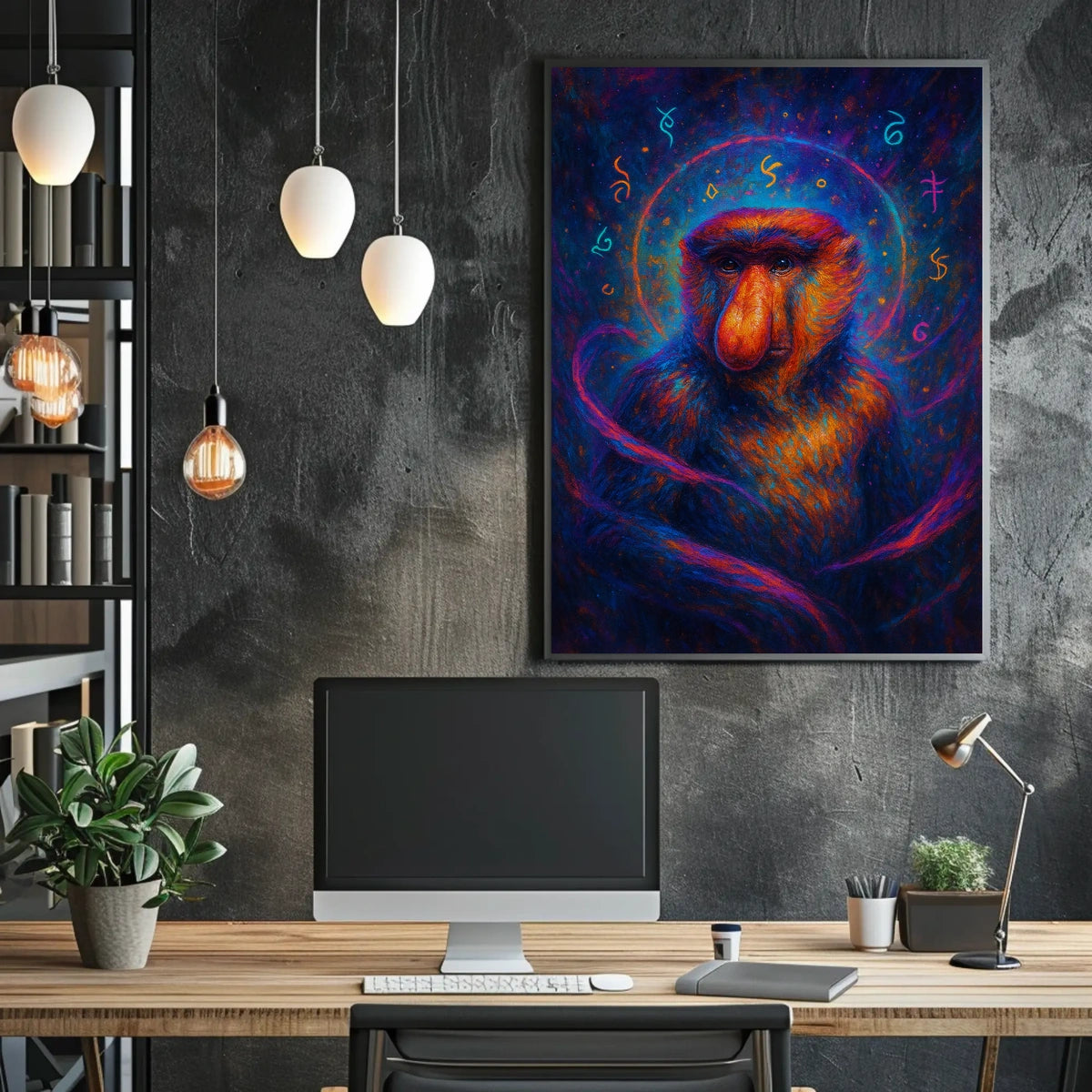 Cosmic Primate Poster